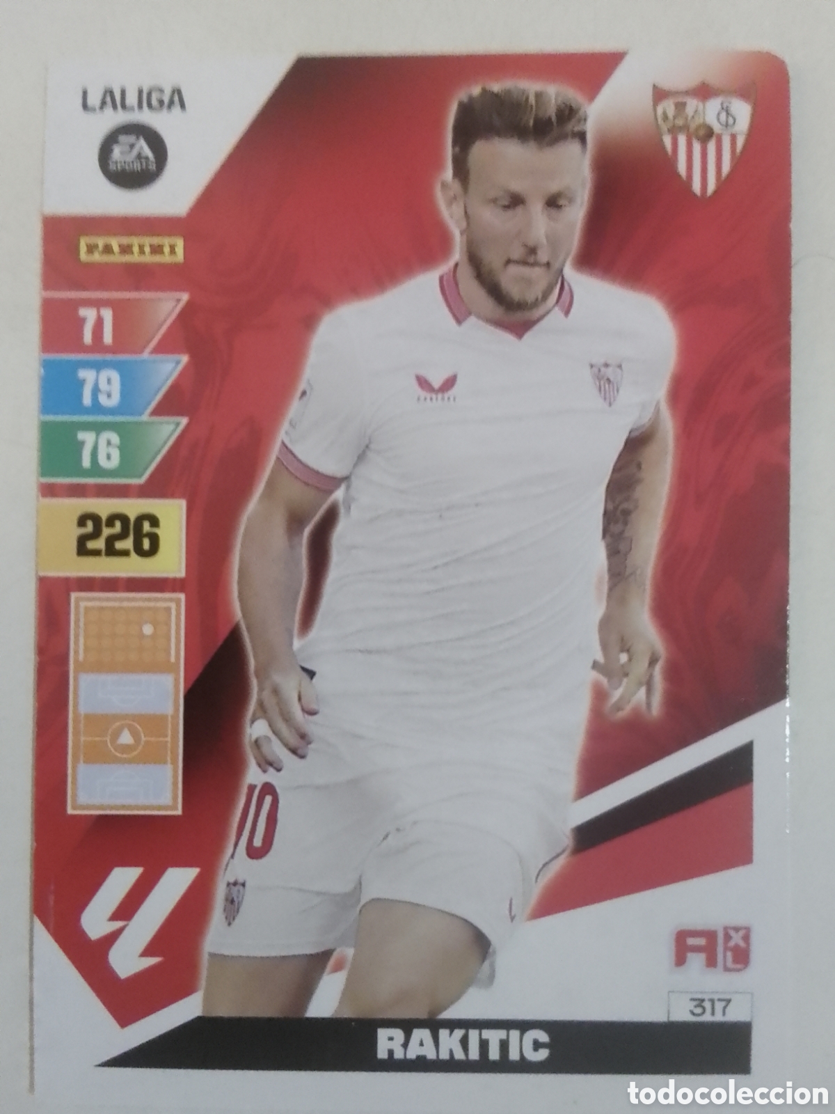 Cartes &agrave; collectionner de Football: Adrenalyn XL 2023-24 n&deg; 317 Rakitic &bull; Sevilla.