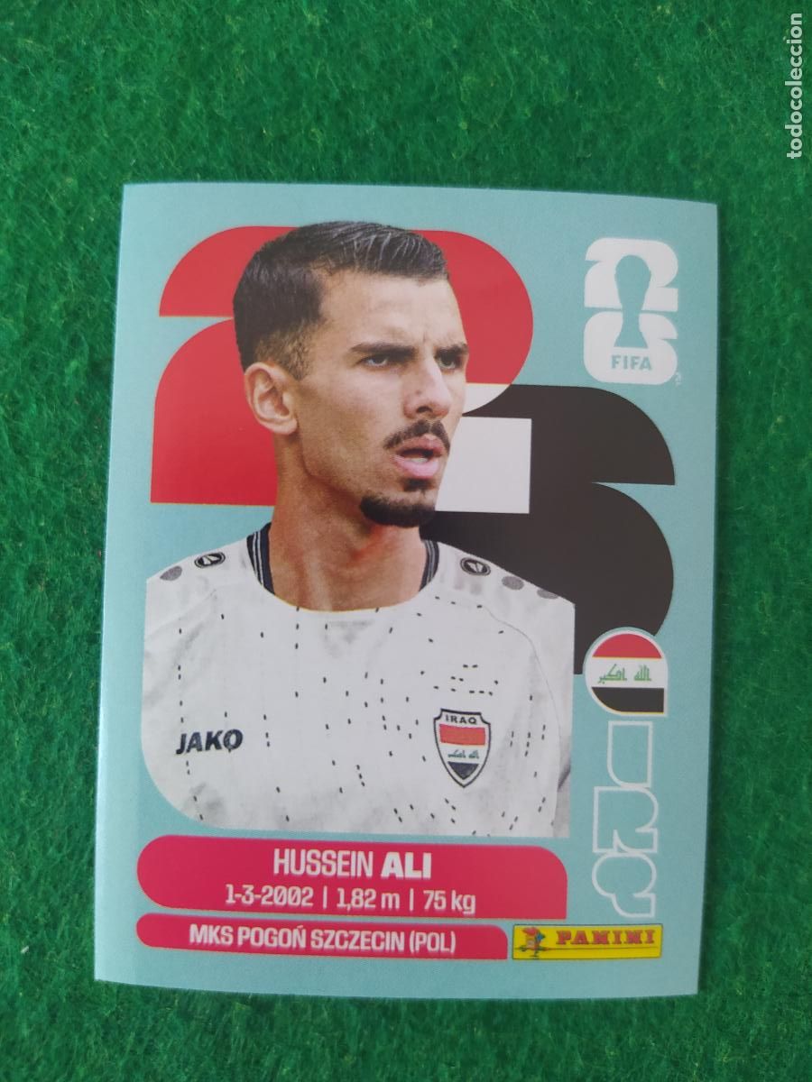 Cromos de F&uacute;tbol: OFFICIAL STICKER COLLECTION WORLD CUP MUNDIAL 2026 - IRAK N&ordm; 4 ALI