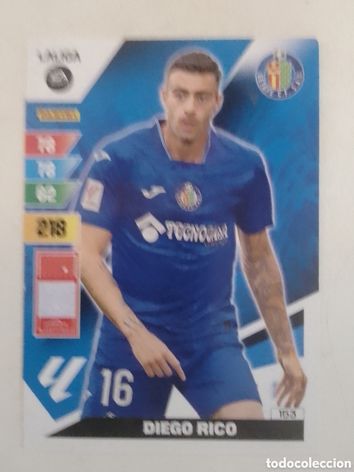 Cromos de F&uacute;tbol: Adrenalyn XL 2023-24 n&deg; 153 Diego Rico &bull; Getafe.