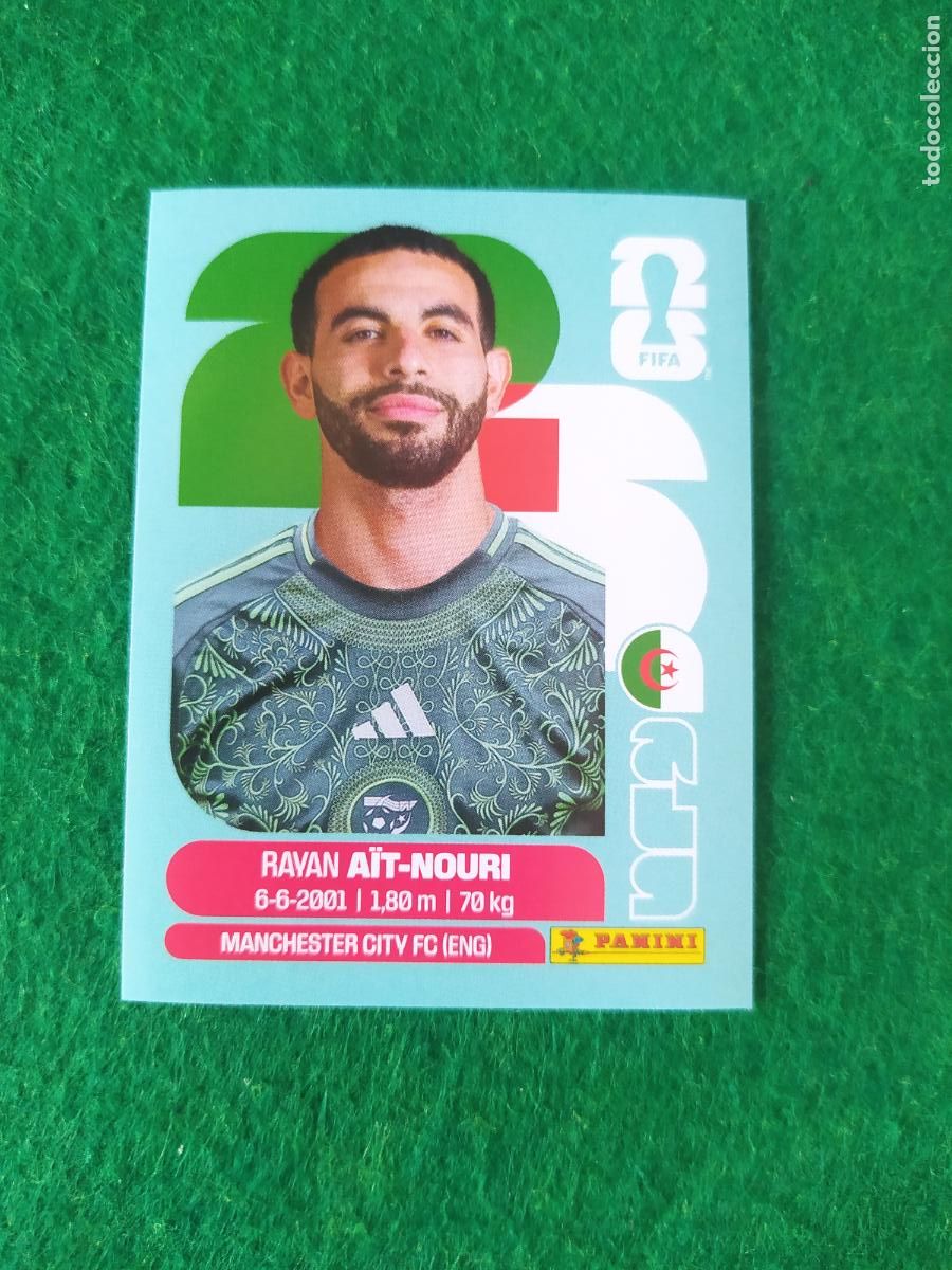 Cromos de F&uacute;tbol: OFFICIAL STICKER COLLECTION WORLD CUP MUNDIAL 2026 - ALGELIA N&ordm; 5 AIT-NOURI