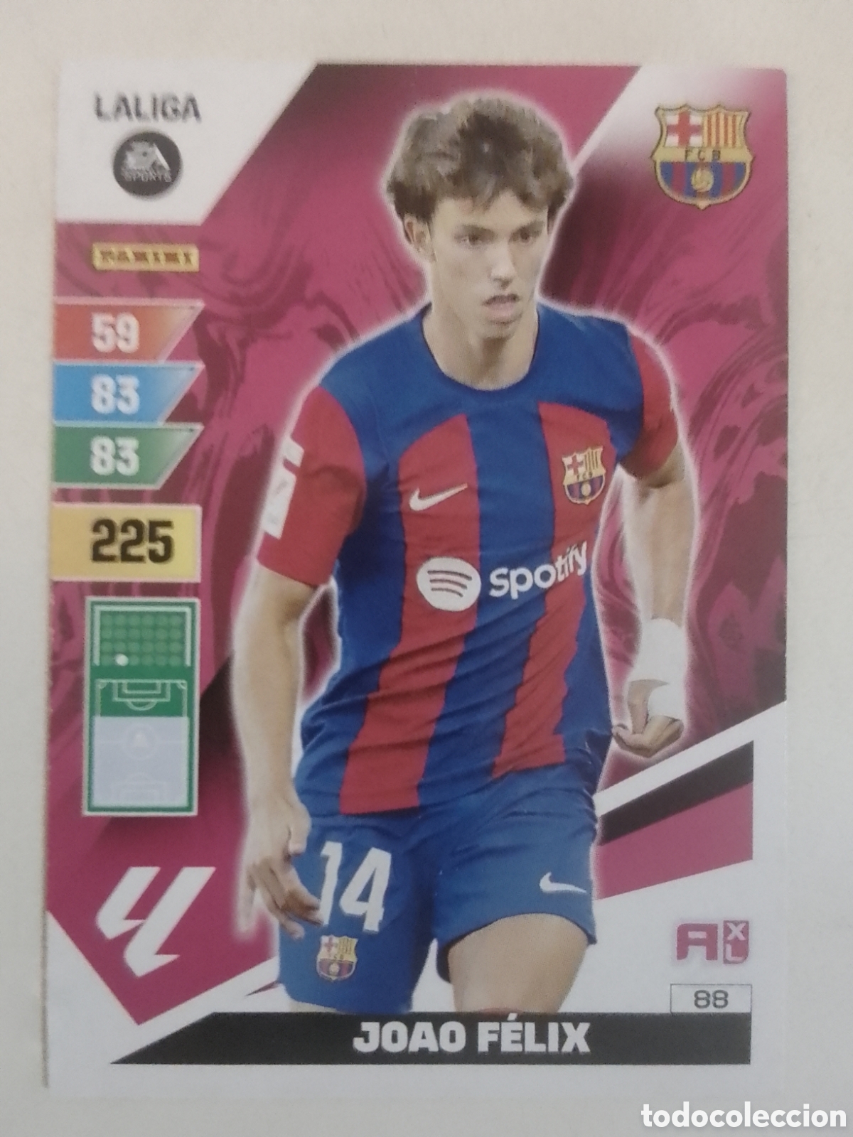 Cromos de F&uacute;tbol: Adrenalyn XL 2023-24 n&deg; 8 Joao F&eacute;lix &bull; Barcelona.