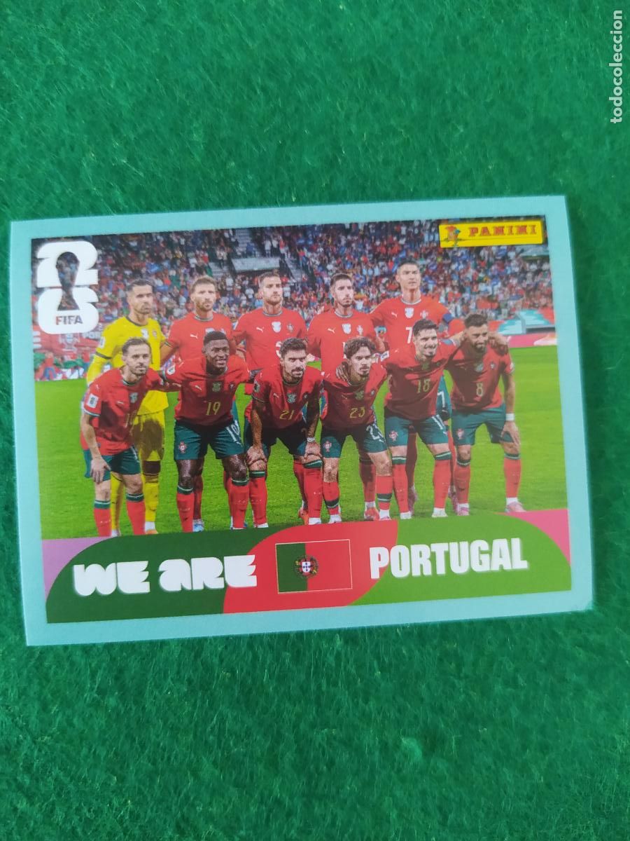 Cromos de F&uacute;tbol: OFFICIAL STICKER COLLECTION WORLD CUP MUNDIAL 2026 - PORTUGAL N&ordm; 13 ONCE INICIAL