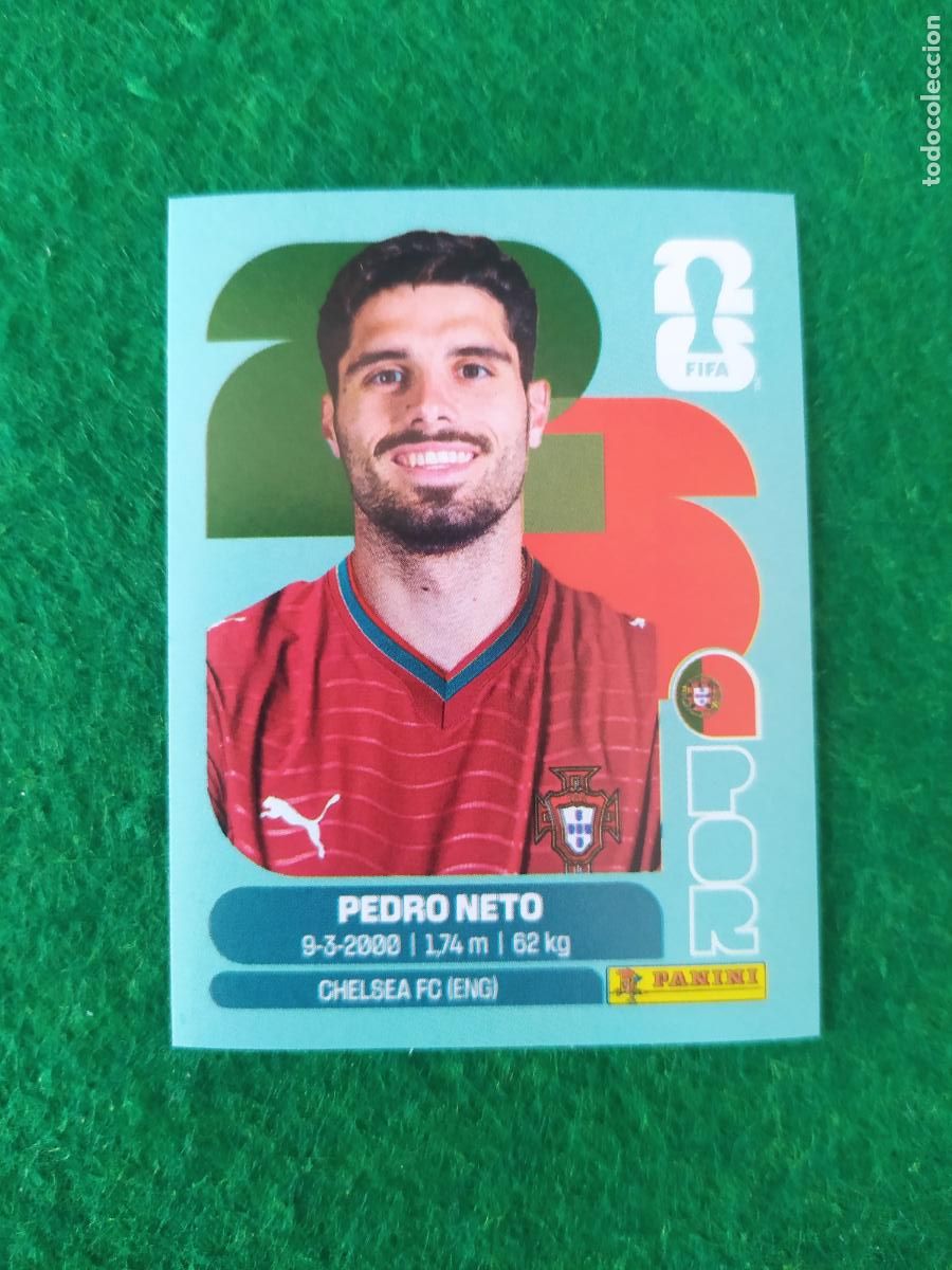 Cromos de F&uacute;tbol: OFFICIAL STICKER COLLECTION WORLD CUP MUNDIAL 2026 - PORTUGAL N&ordm; 19 PEDRO NETO