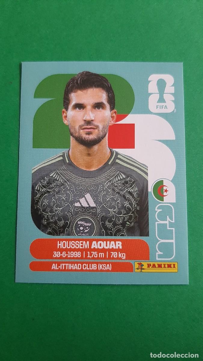 Cromos de F&uacute;tbol: (ALG 9 ALG9)(ARGELIA) HOUSSEM AOUAR MUNDIAL F&Uacute;TBOL 2026 PANINI