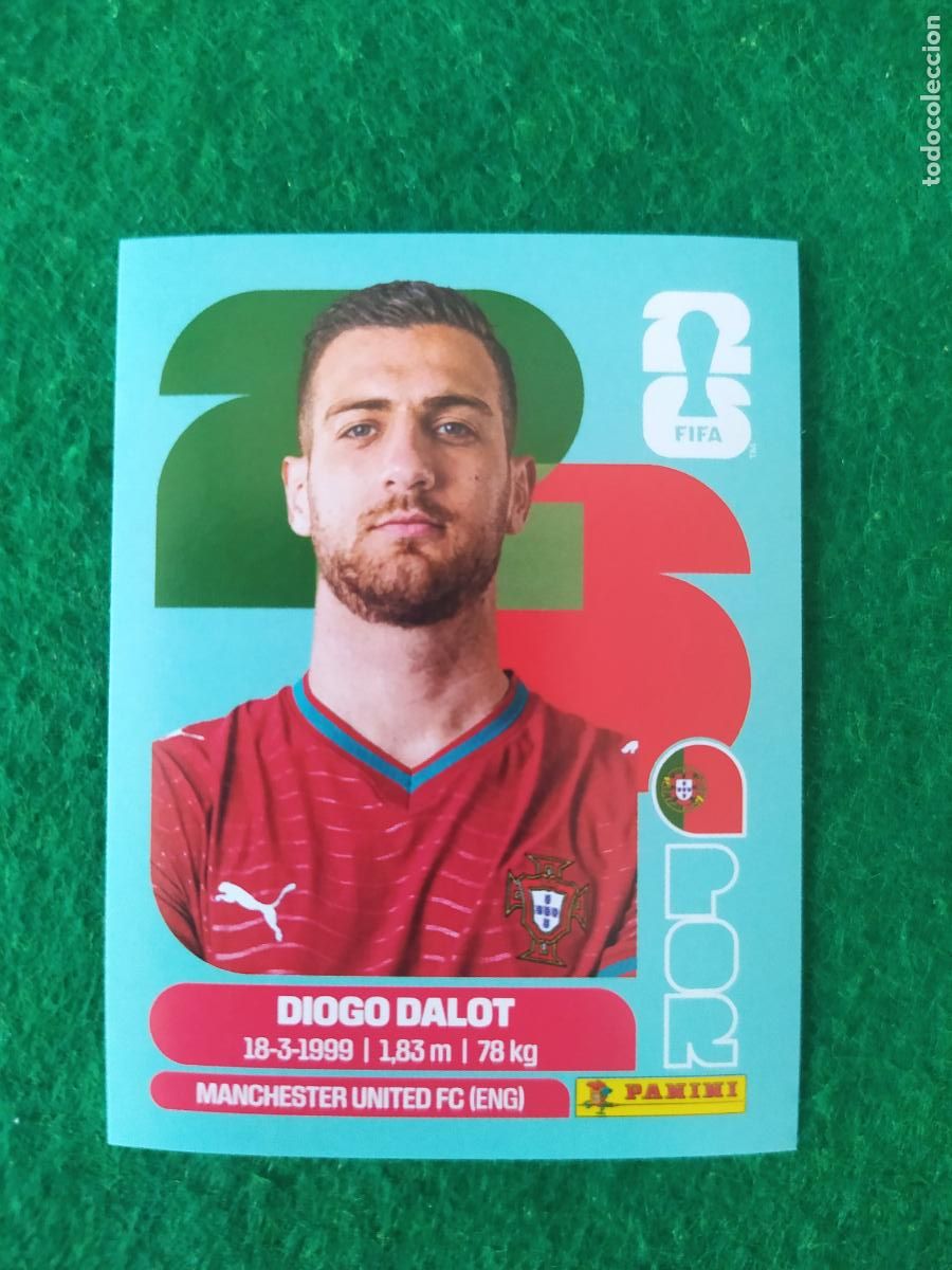 Cromos de F&uacute;tbol: OFFICIAL STICKER COLLECTION WORLD CUP MUNDIAL 2026 - PORTUGAL N&ordm; 6 DALOT