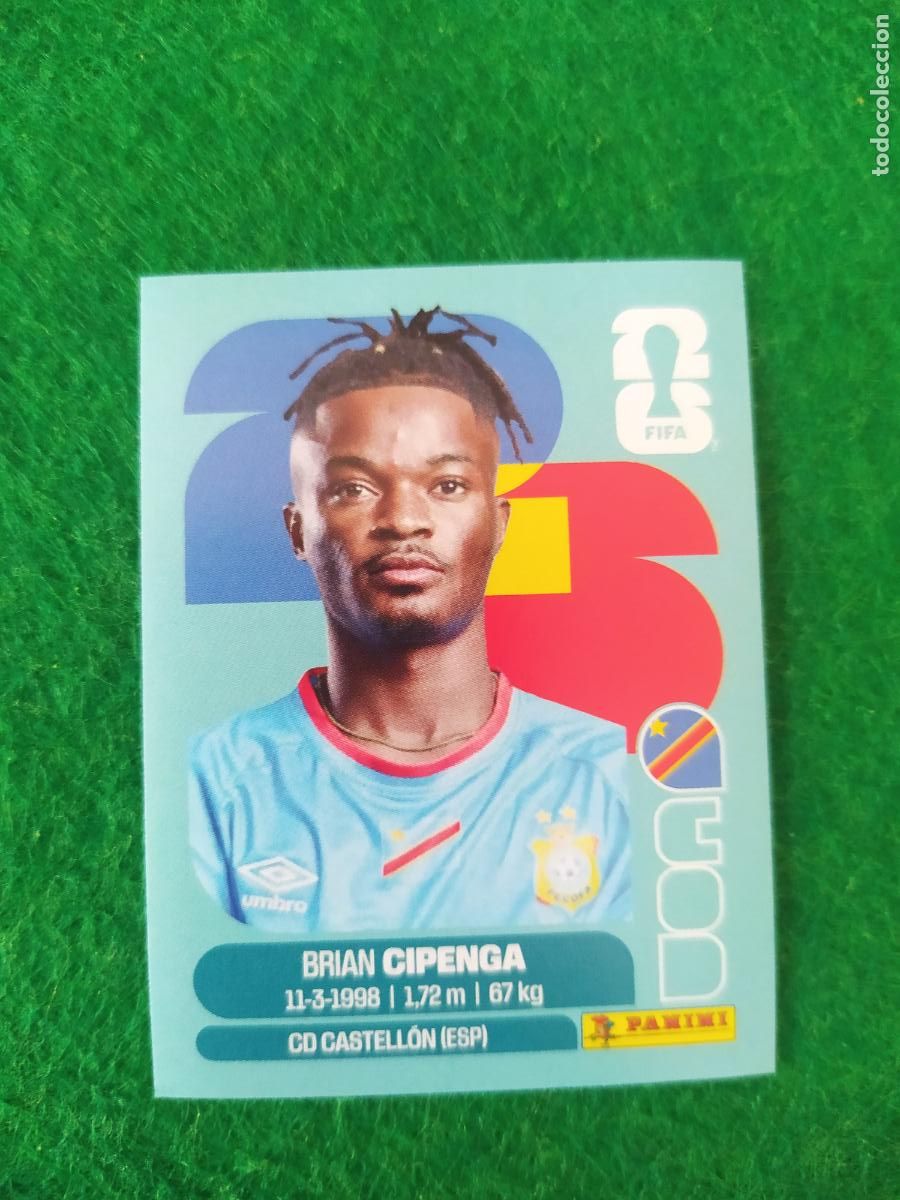 Cromos de F&uacute;tbol: OFFICIAL STICKER COLLECTION WORLD CUP MUNDIAL 2026 - CONGO N&ordm; 17 CIPENGA