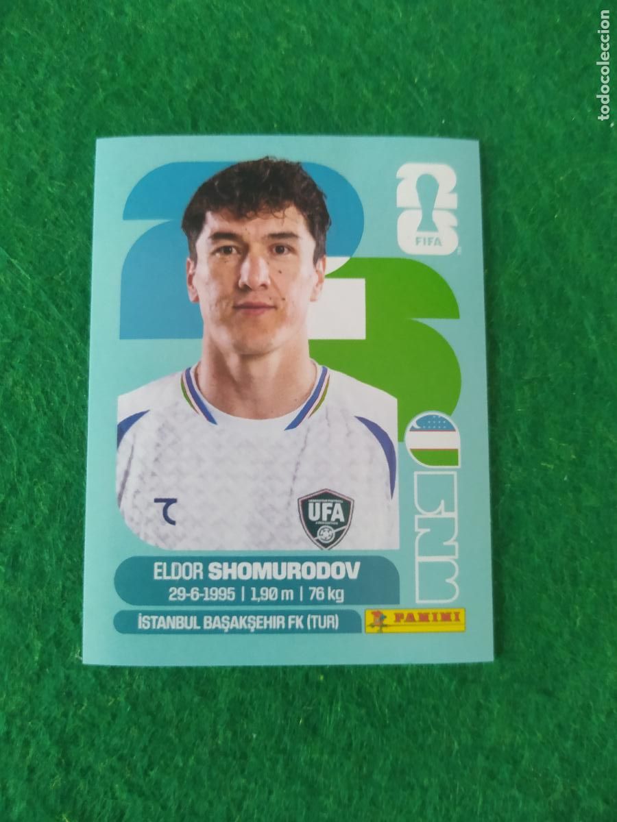 Cromos de F&uacute;tbol: OFFICIAL STICKER COLLECTION WORLD CUP MUNDIAL 2026 - UZBEKISTAN N&ordm; 16 SHOMURODOV