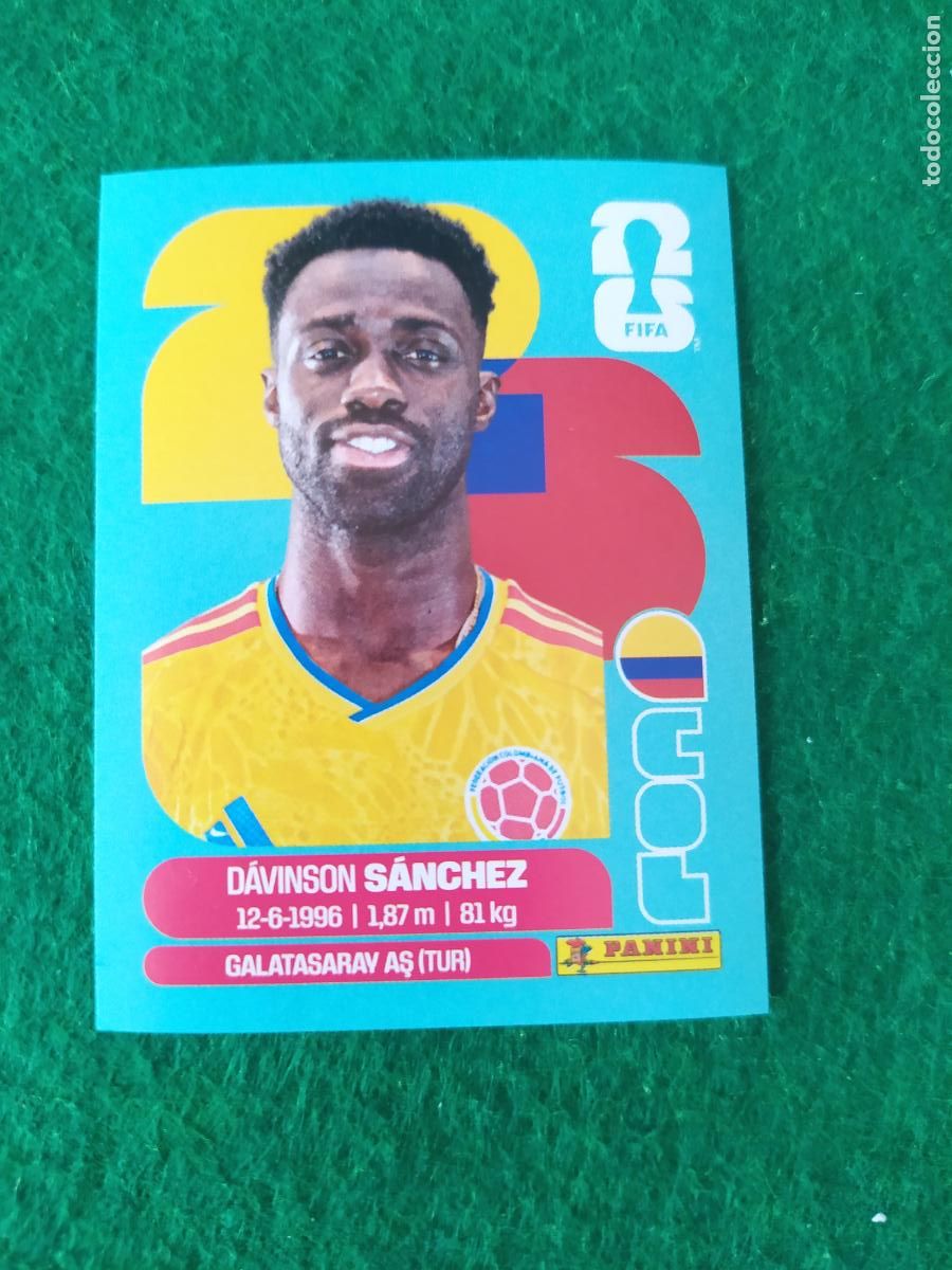 Cromos de F&uacute;tbol: OFFICIAL STICKER COLLECTION WORLD CUP MUNDIAL 2026 - COLOMBIA N&ordm; 4 SANCHEZ