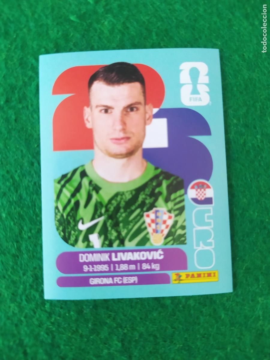 Cromos de F&uacute;tbol: OFFICIAL STICKER COLLECTION WORLD CUP MUNDIAL 2026 - CROACIA N&ordm; 2 LIVAKOVIC