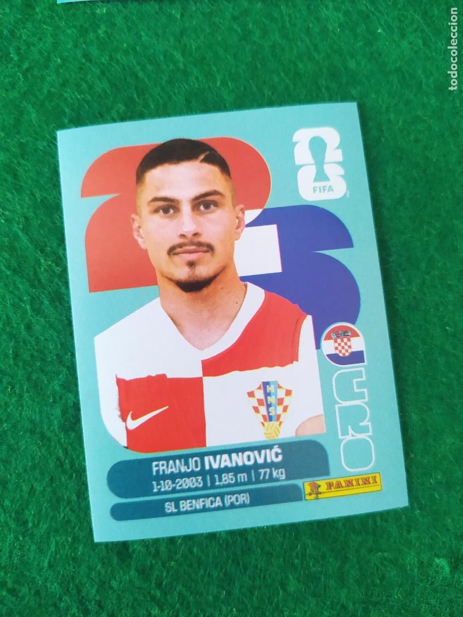 Cromos de F&uacute;tbol: OFFICIAL STICKER COLLECTION WORLD CUP MUNDIAL 2026 - CROACIA N&ordm; 20 IVANOVIC