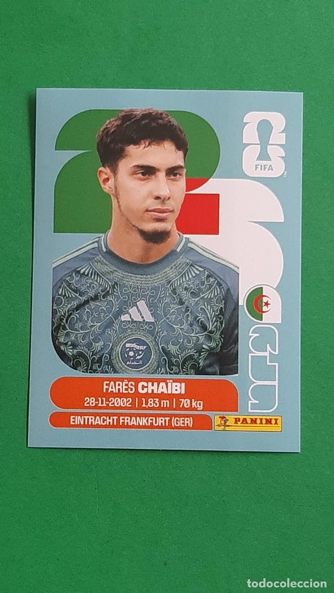 Cromos de F&uacute;tbol: (ALG 14 ALG14)(ARGELIA) FAR&Egrave;S CHA&Iuml;BI MUNDIAL F&Uacute;TBOL 2026 PANINI