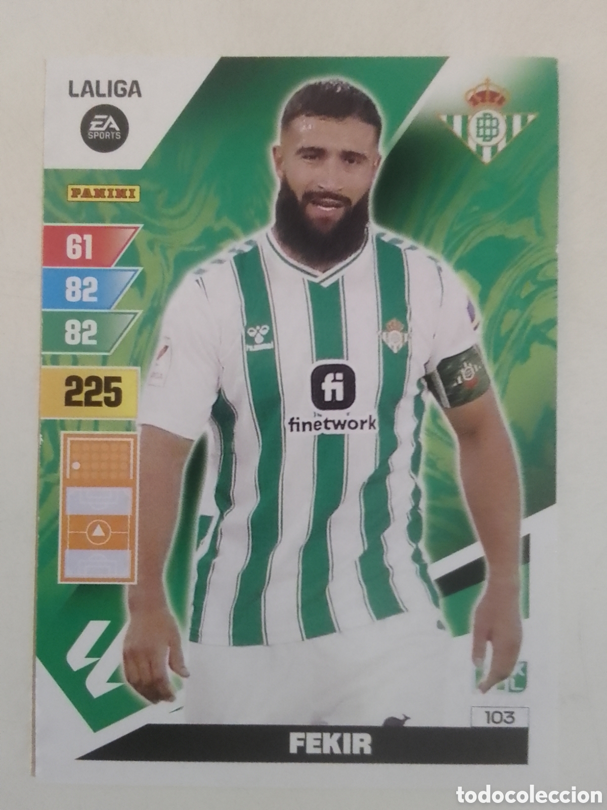 Cromos de F&uacute;tbol: Adrenalyn XL 2023-24 n&deg; 103 Fekir &bull; Betis.