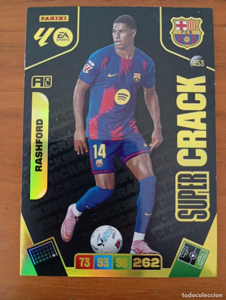 Cromos de F&uacute;tbol: RASHFORD. BARCELONA. SUPER CRACK. PANINI ADRENALYN 25 2026