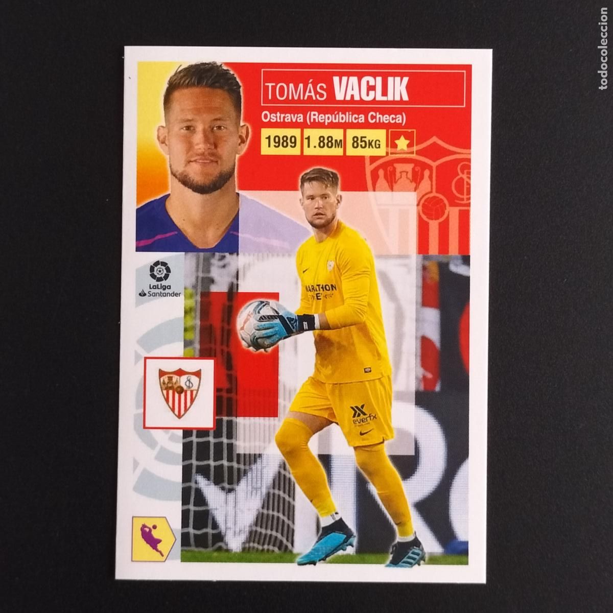 Cromos de F&uacute;tbol: N&ordm; 2 VACLIK SEVILLA CROMOS LALIGA SANTANDER ESTE 2020 2021 20 21 LIGA PANINI