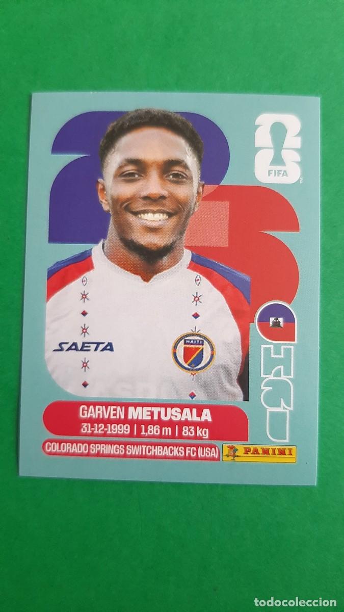 Cromos de F&uacute;tbol: (HAI 8 HAI8)(HAIT&Iacute;) GARVEN METUSALA MUNDIAL F&Uacute;TBOL 2026 PANINI