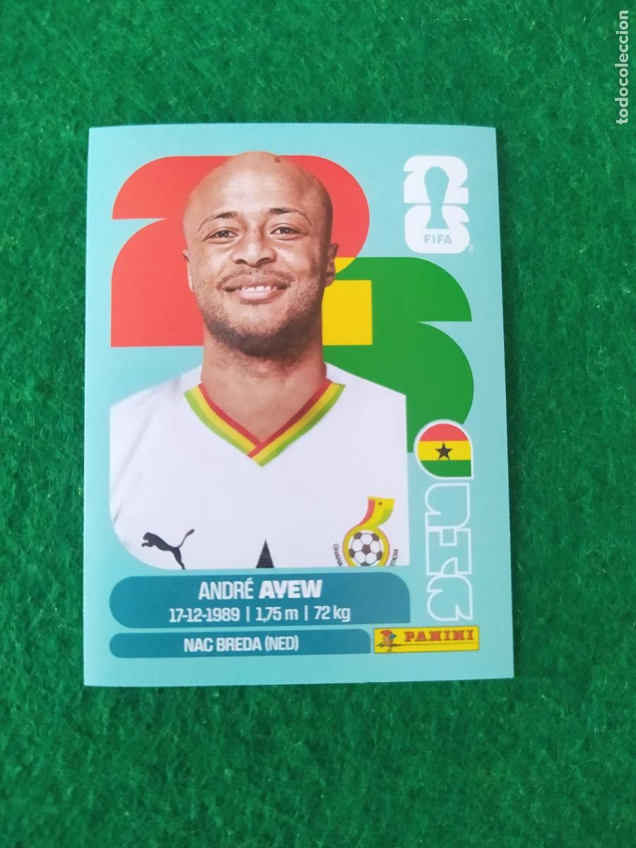Cromos de F&uacute;tbol: OFFICIAL STICKER COLLECTION WORLD CUP MUNDIAL 2026 - GHANA N&ordm; 17 AYEW
