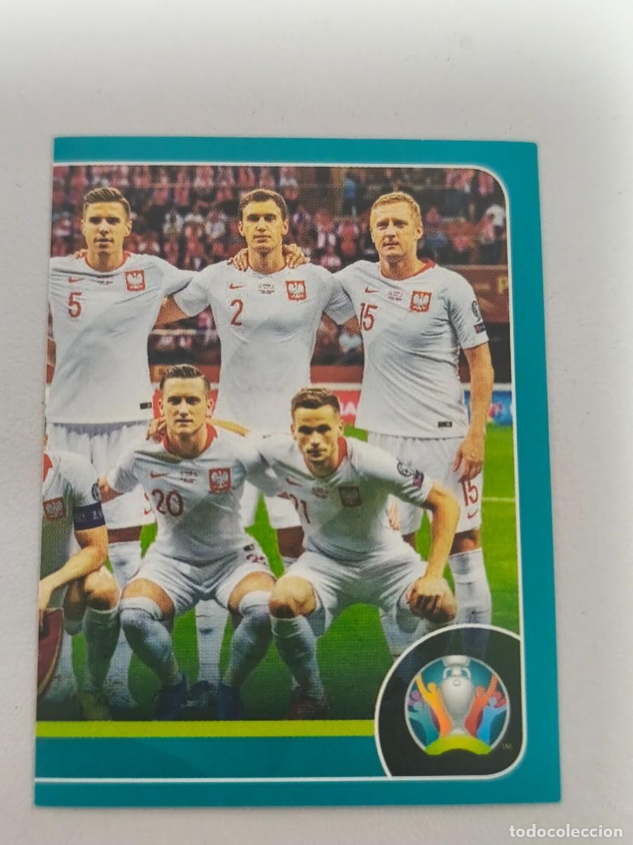 Cromos de F&uacute;tbol: EURO 2020 PANINI PREVIEW POL 3 EQUIPO CRM1