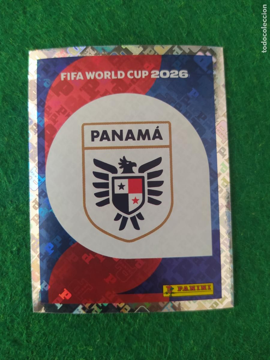 Cromos de F&uacute;tbol: OFFICIAL STICKER COLLECTION WORLD CUP MUNDIAL 2026 - PANAMA N&ordm; 1 ESCUDO
