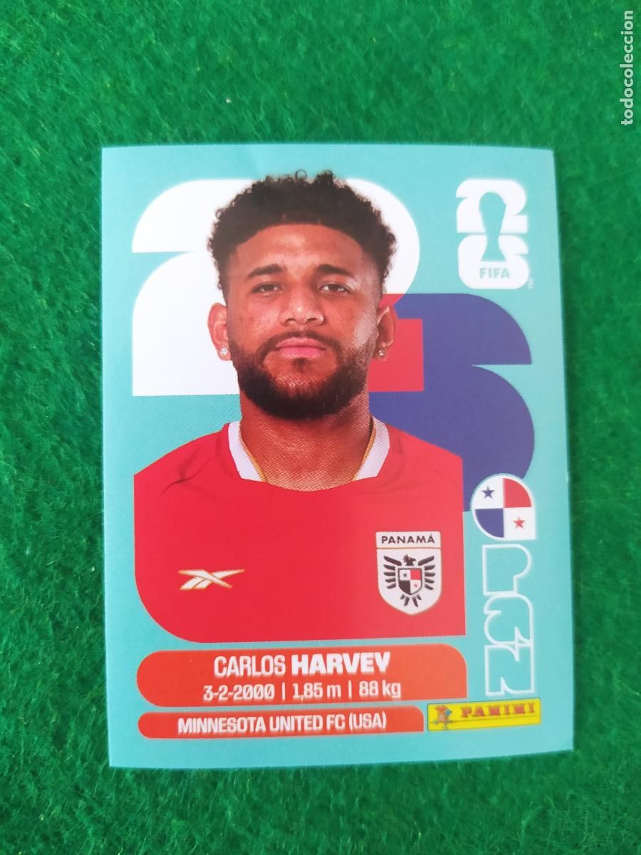 Cromos de F&uacute;tbol: OFFICIAL STICKER COLLECTION WORLD CUP MUNDIAL 2026 - PANAMA N&ordm; 15 HARVEY