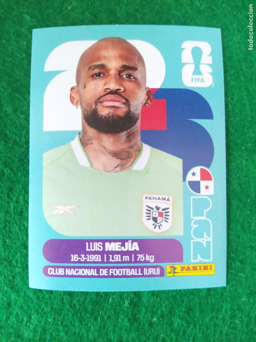 Cromos de F&uacute;tbol: OFFICIAL STICKER COLLECTION WORLD CUP MUNDIAL 2026 - PANAMA N&ordm; 3 MEJIA