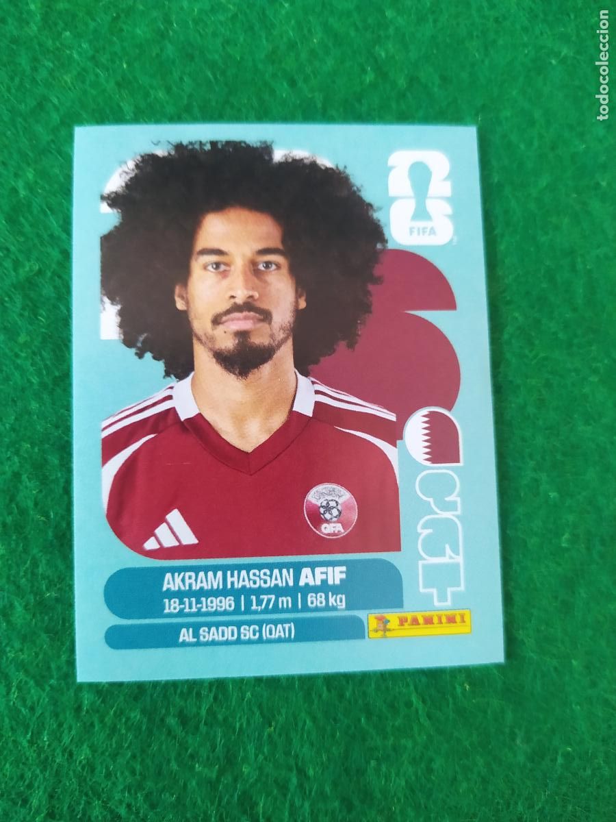 Cromos de F&uacute;tbol: OFFICIAL STICKER COLLECTION WORLD CUP MUNDIAL 2026 - CATAR N&ordm; 18 AFIF