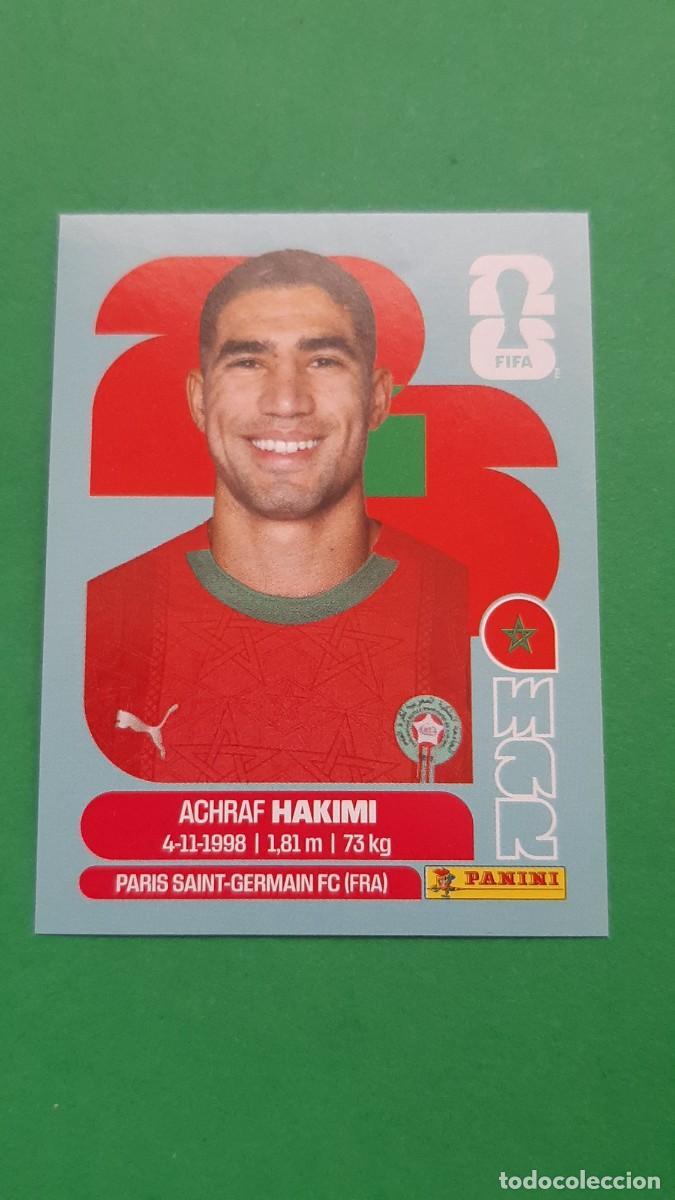Cromos de F&uacute;tbol: (MAR 4 MAR4)(MARRUECOS) ACHRAF HAKIMI MUNDIAL F&Uacute;TBOL 2026 PANINI