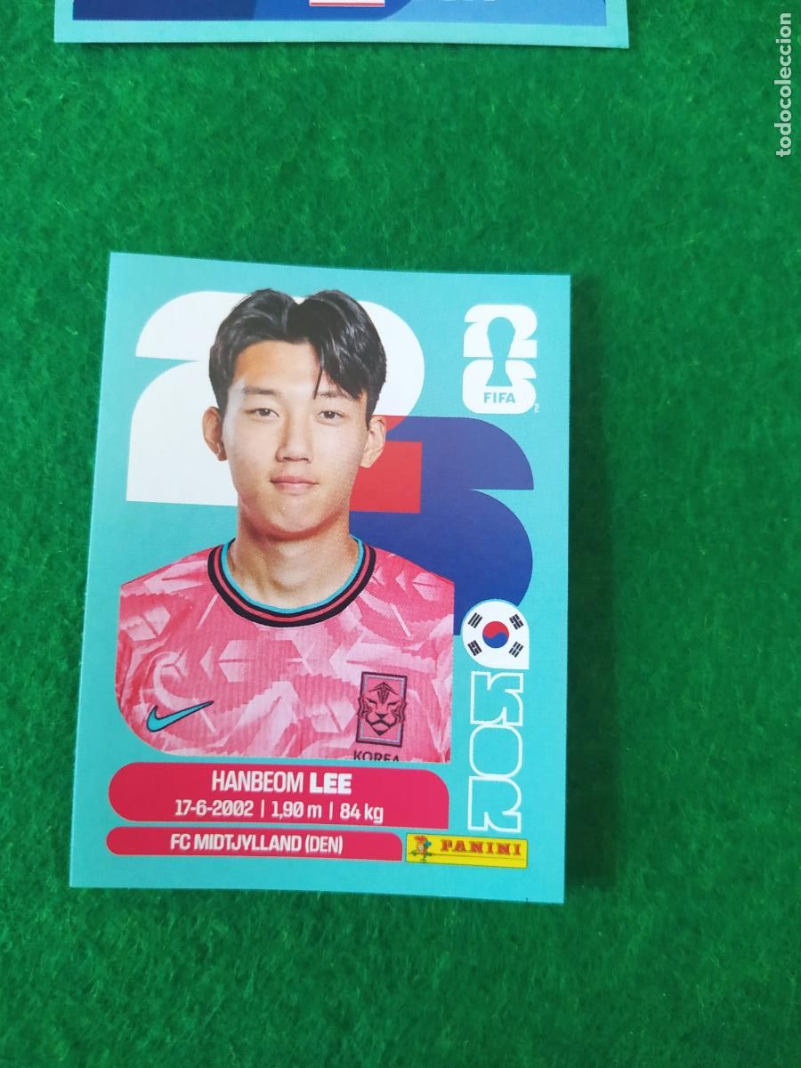 Cromos de F&uacute;tbol: OFFICIAL STICKER COLLECTION WORLD CUP MUNDIAL 2026 - COREA DEL SUR N&ordm; 7 LEE
