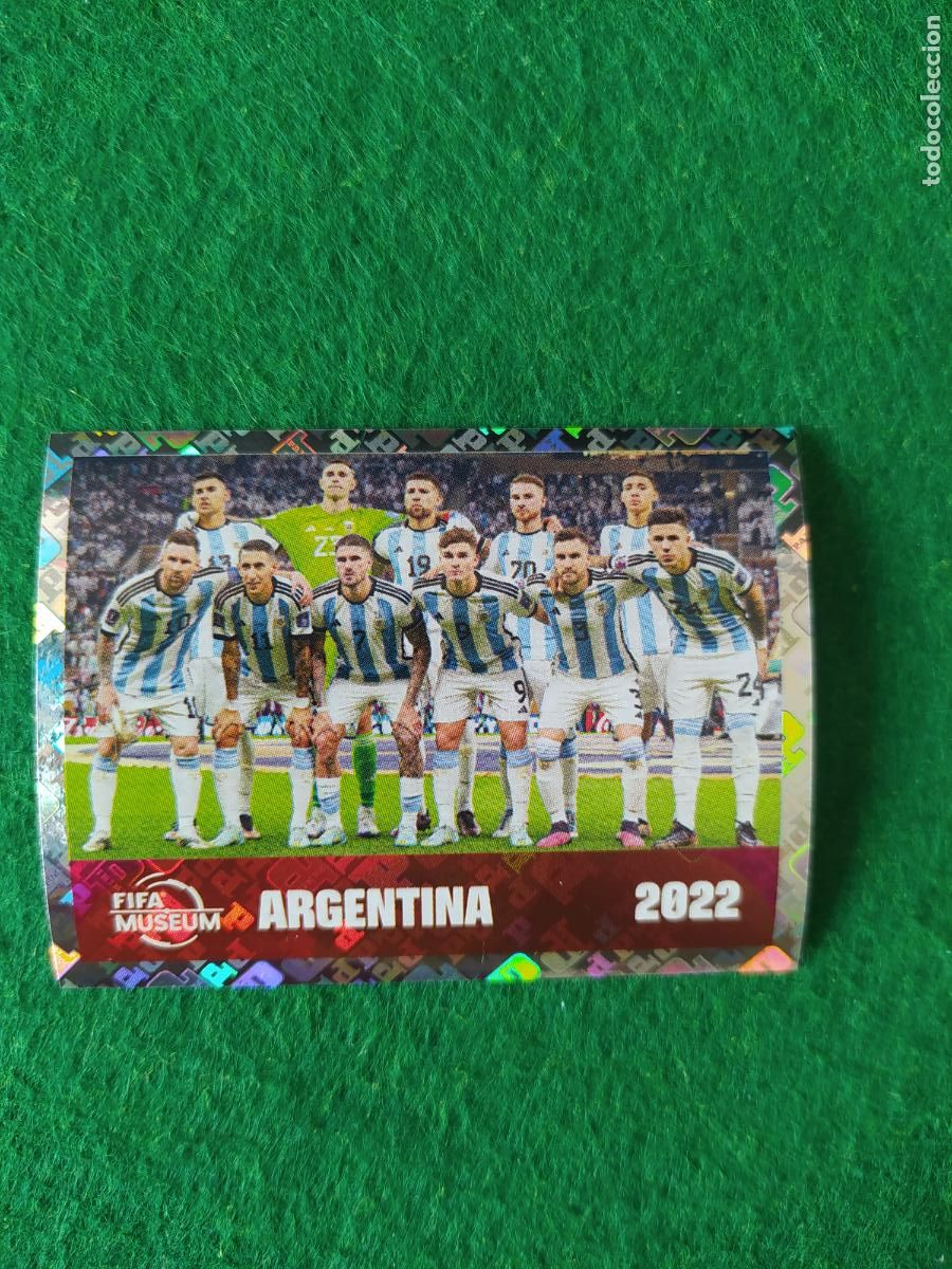 Cromos de F&uacute;tbol: OFFICIAL STICKER COLLECTION WORLD CUP MUNDIAL 2026 - FIFA MUSEUM N&ordm; 19 ARGENTINA 2022