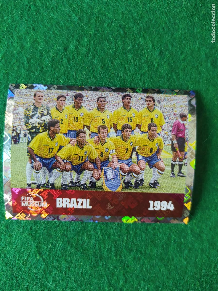 Cromos de F&uacute;tbol: OFFICIAL STICKER COLLECTION WORLD CUP MUNDIAL 2026 - FIFA MUSEUM N&ordm; 15 BRASIL 1994