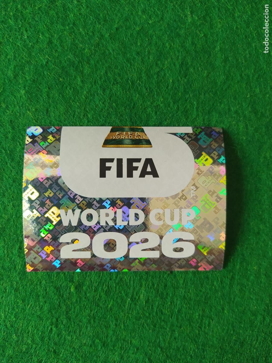 Cromos de F&uacute;tbol: OFFICIAL STICKER COLLECTION WORLD CUP MUNDIAL 2026 - FWC N&ordm; 2 PARTE INFERIOR DEL LOGO