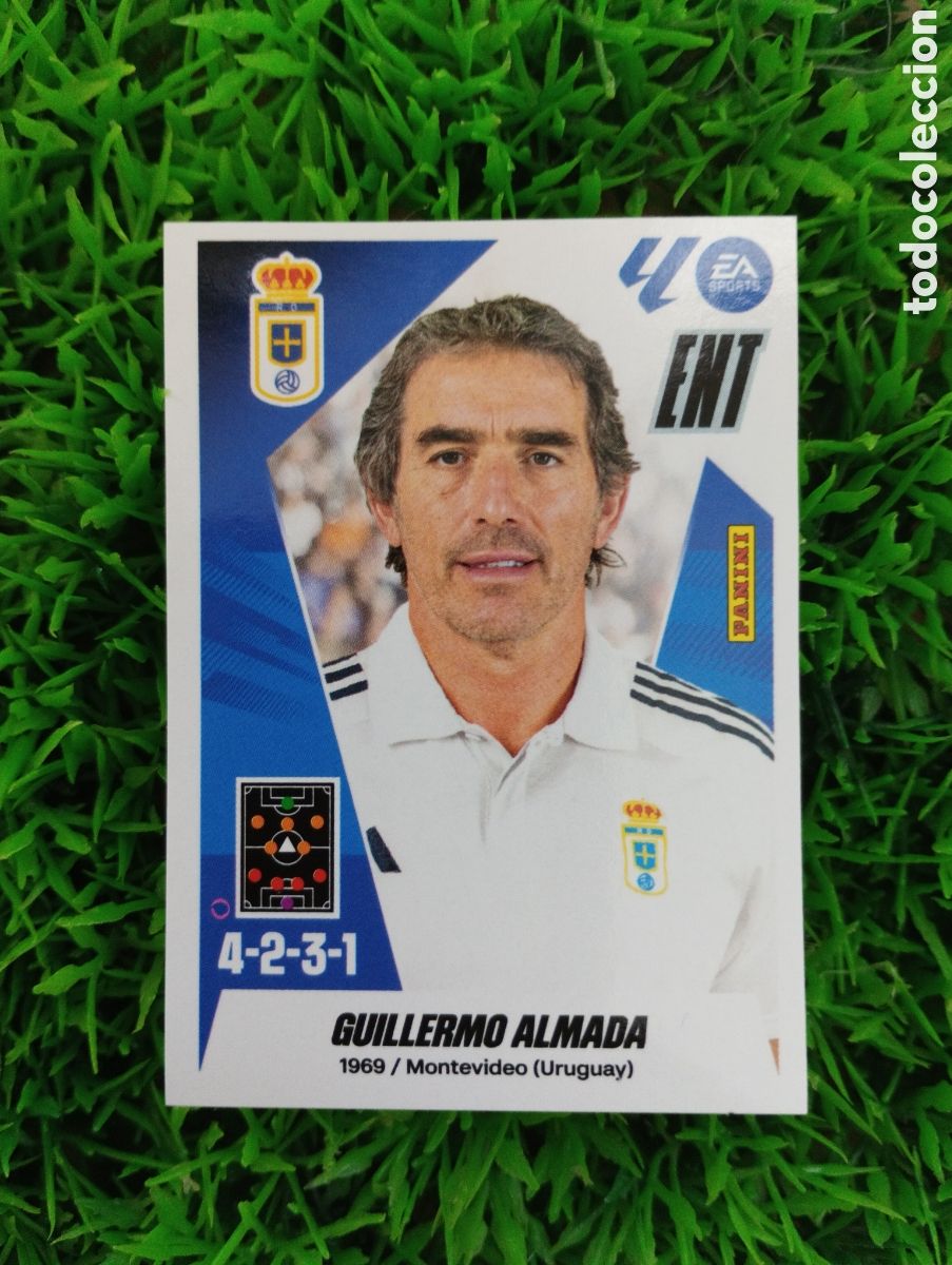 Cromos de Futebol: Almada Oviedo ACTUALIZACION INVIERNO Liga Este 25-26 # 41 NUNCA PEGADO