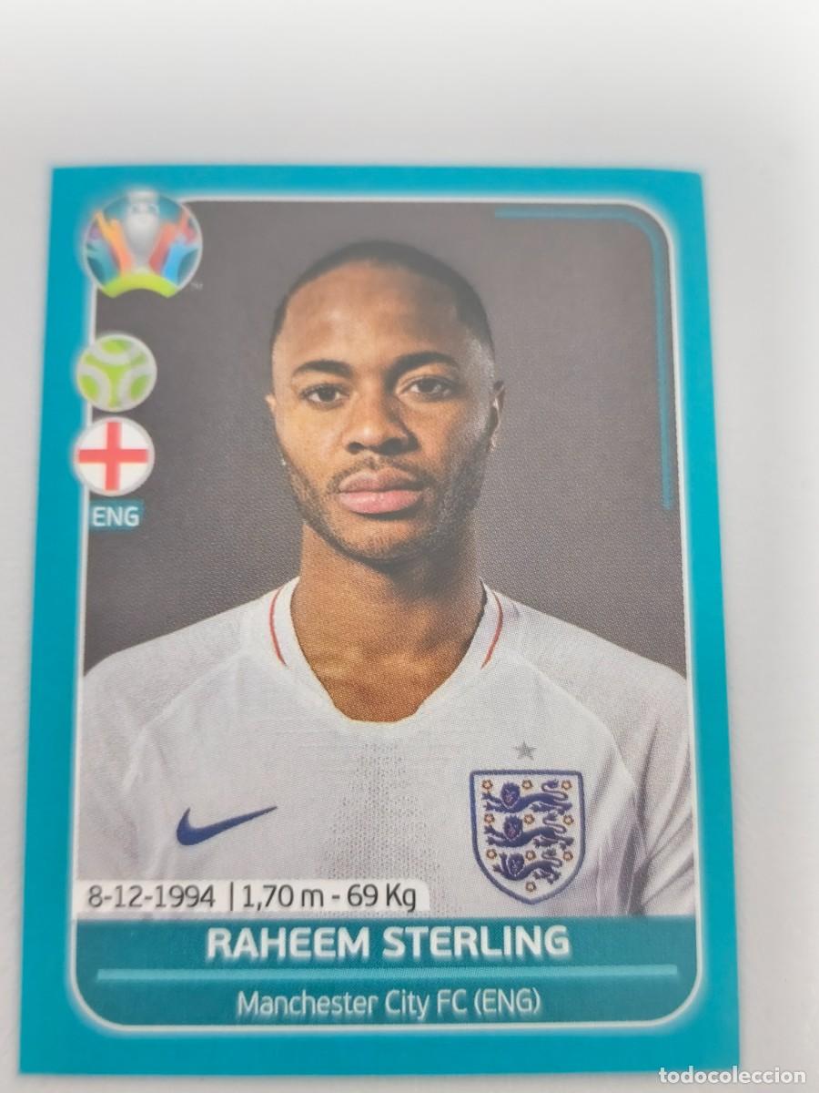 Cromos de F&uacute;tbol: EURO 2020 PANINI PREVIEW ENG 25 RAHEEM STERLING CRM1