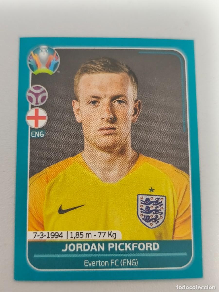 Cromos de F&uacute;tbol: EURO 2020 PANINI PREVIEW ENG 7 JORDAN PICKFORD CRM1