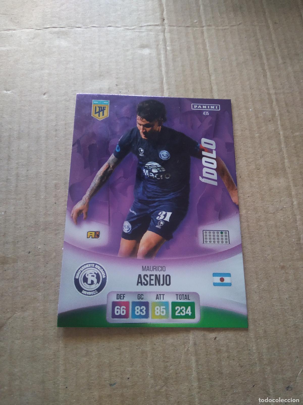 Cromos de F&uacute;tbol: 435 ASENJO INDEPENDIENTE RIVADAVIA CROMO FUTBOL ARGENTINO PANINI LIGA ARGENTINA 2024 ADRENALYN