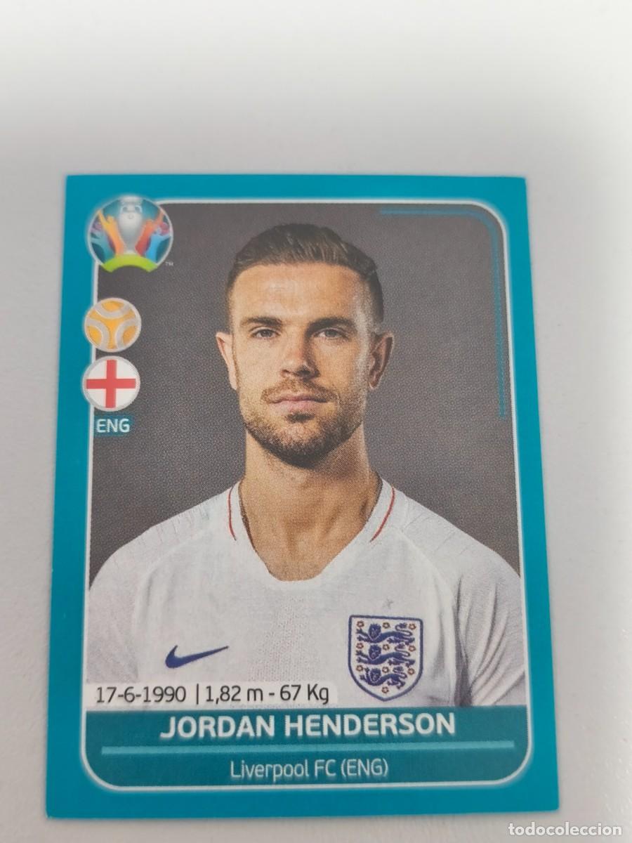 Cromos de F&uacute;tbol: EURO 2020 PANINI PREVIEW ENG 18 JORDAN HENDERSON CRM1