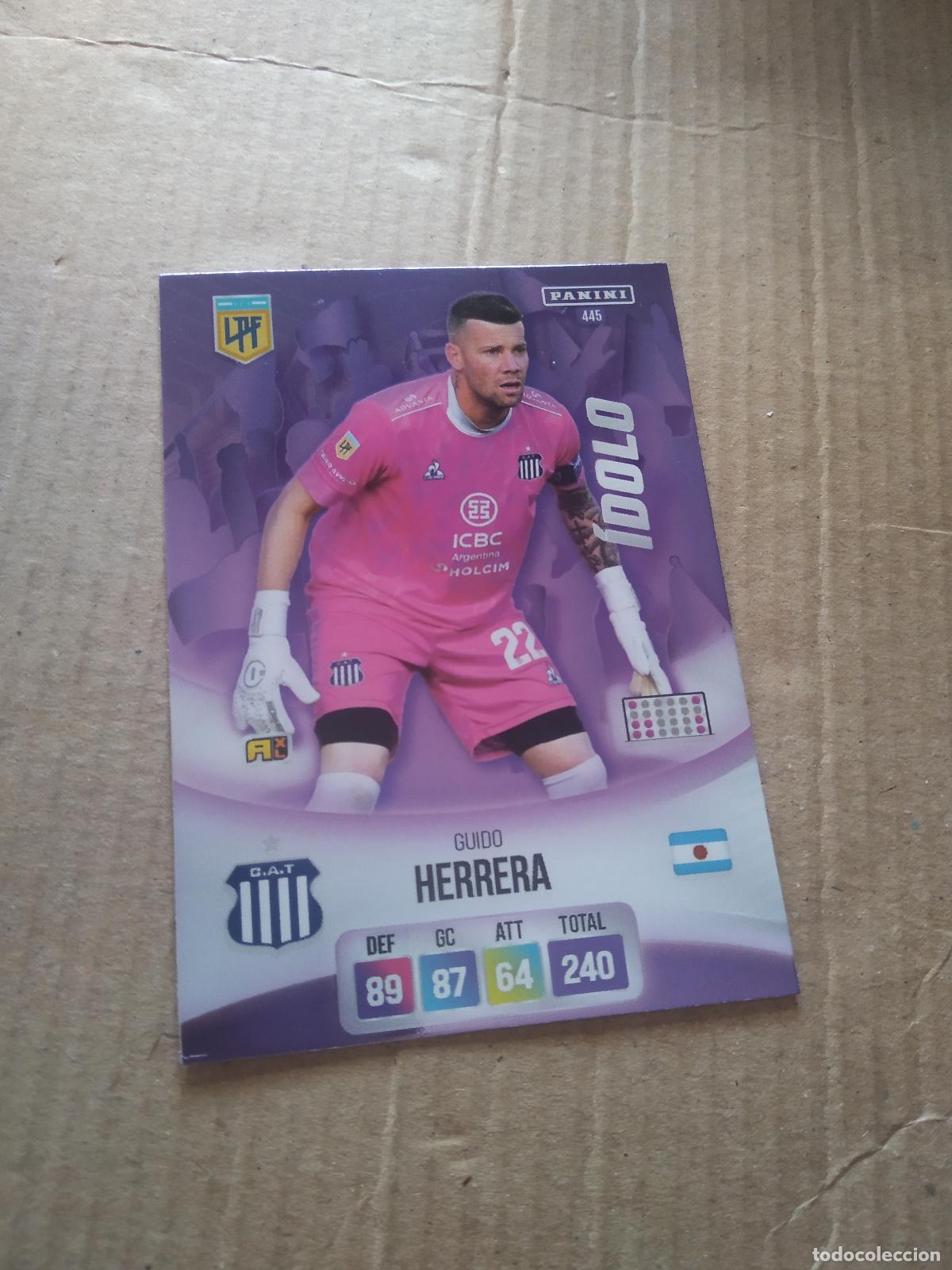 Cromos de Futebol: 445 GUIDO HERRERA TALLERES CROMO FUTBOL ARGENTINO PANINI LIGA ARGENTINA 2024 ADRENALYN