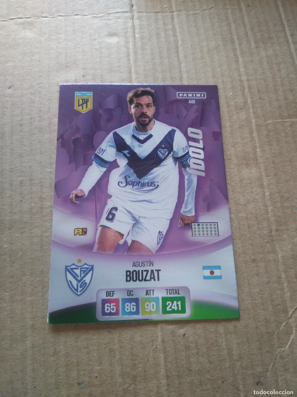 Cromos de F&uacute;tbol: 448 AGUSTIN BOUZAT VELEZ CROMO FUTBOL ARGENTINO PANINI LIGA ARGENTINA 2024 ADRENALYN