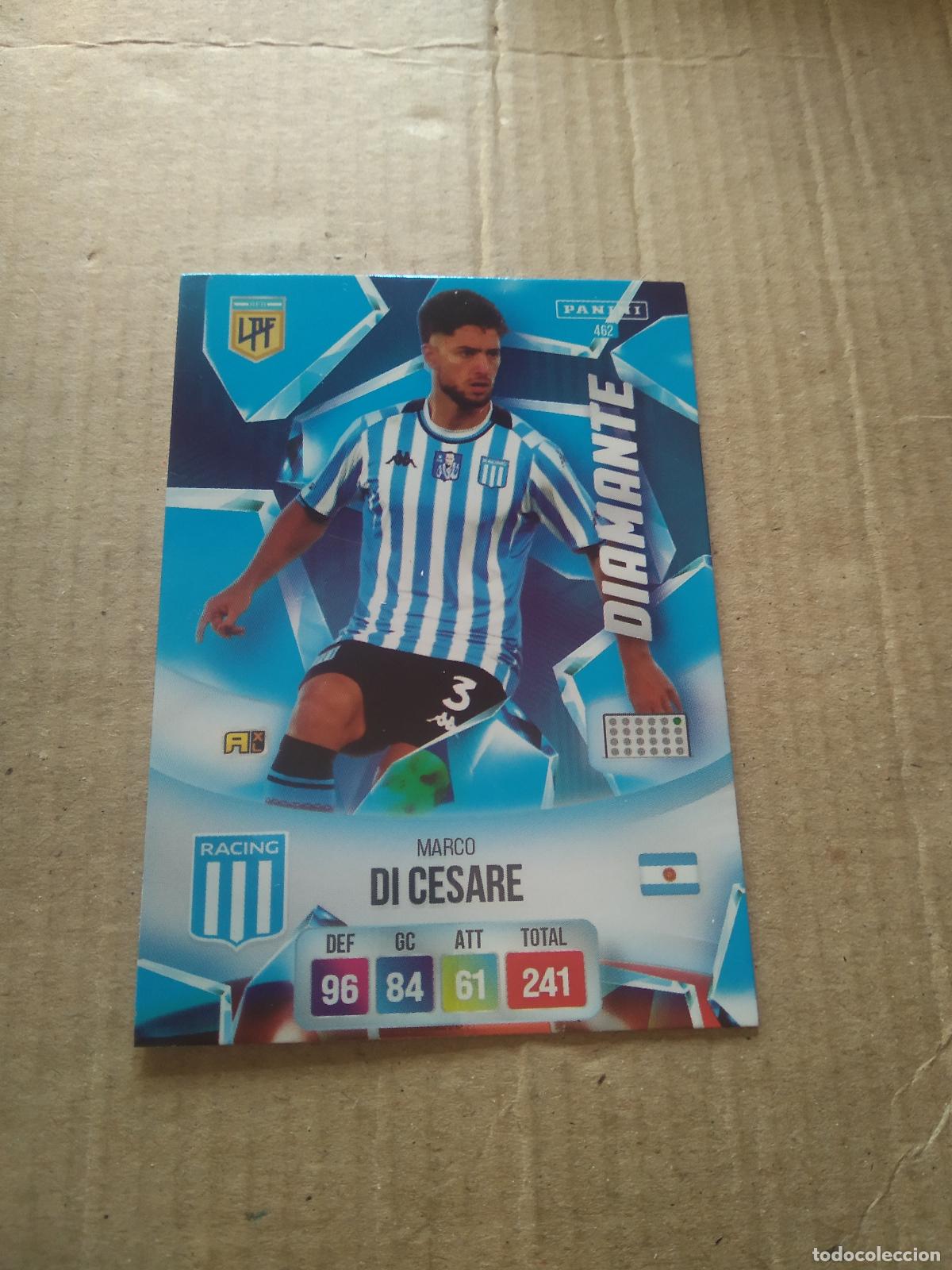 Cromos de F&uacute;tbol: 462 MARCO DI CESARE RACING CROMO FUTBOL ARGENTINO PANINI LIGA ARGENTINA 2024 ADRENALYN