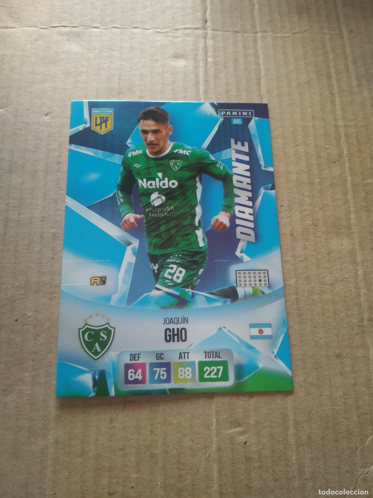 Cromos de F&uacute;tbol: 465 JOAQUIN GHO SARMIENTO CROMO FUTBOL ARGENTINO PANINI LIGA ARGENTINA 2024 ADRENALYN