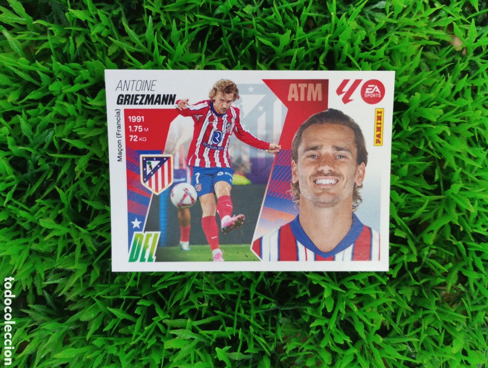 Cromos de F&uacute;tbol: Griezmann Atletico De Madrid Liga Este 25-26 # 18 NUNCA PEGADO