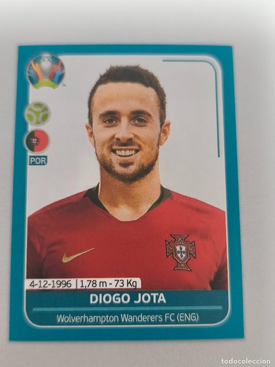 Cromos de F&uacute;tbol: EURO 2020 PANINI PREVIEW POR 25 DIOGO JOTA CRM1