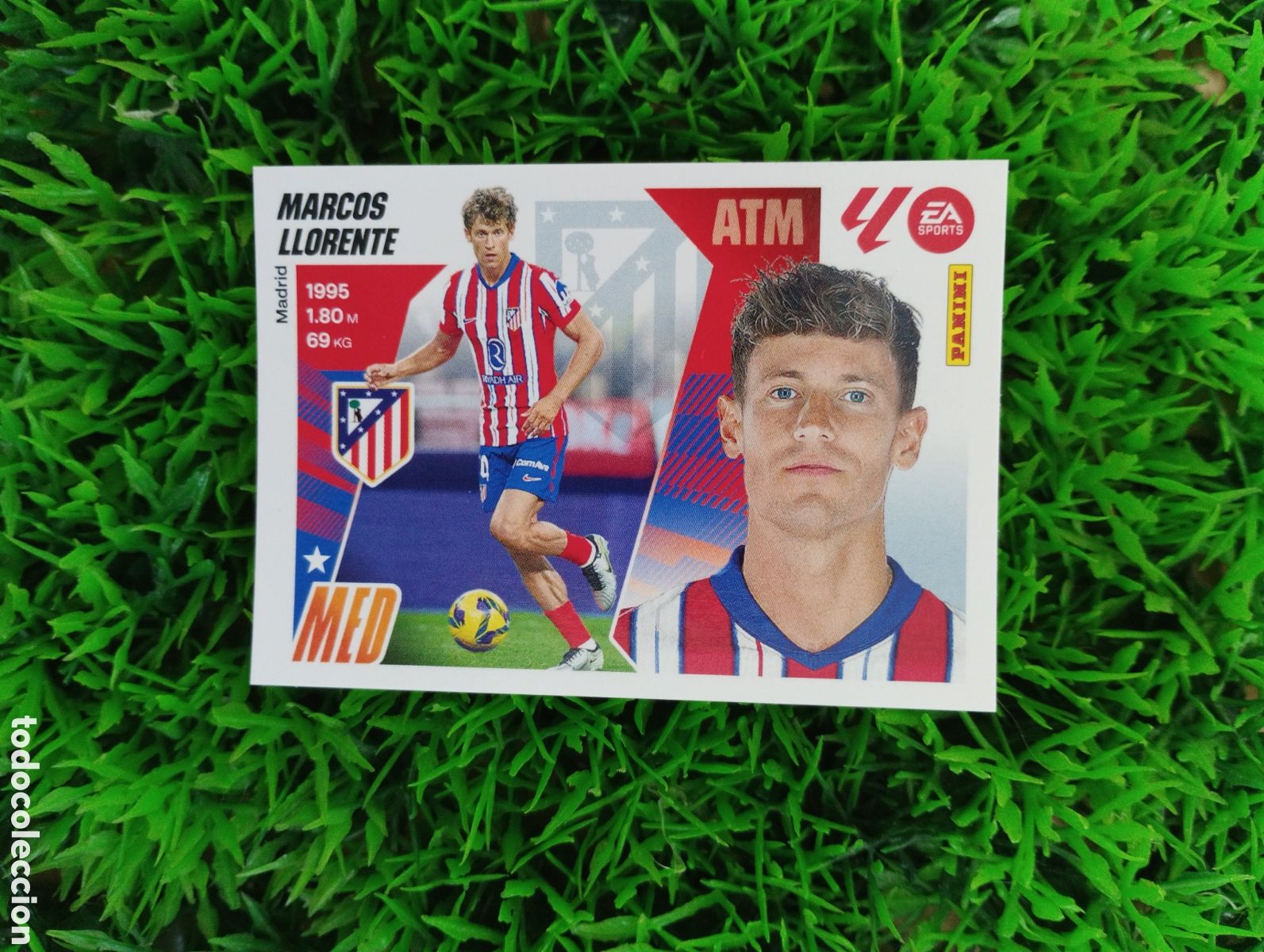Cromos de F&uacute;tbol: Marcos Llorente Atletico De Madrid Liga Este 25-26 # 11 NUNCA PEGADO