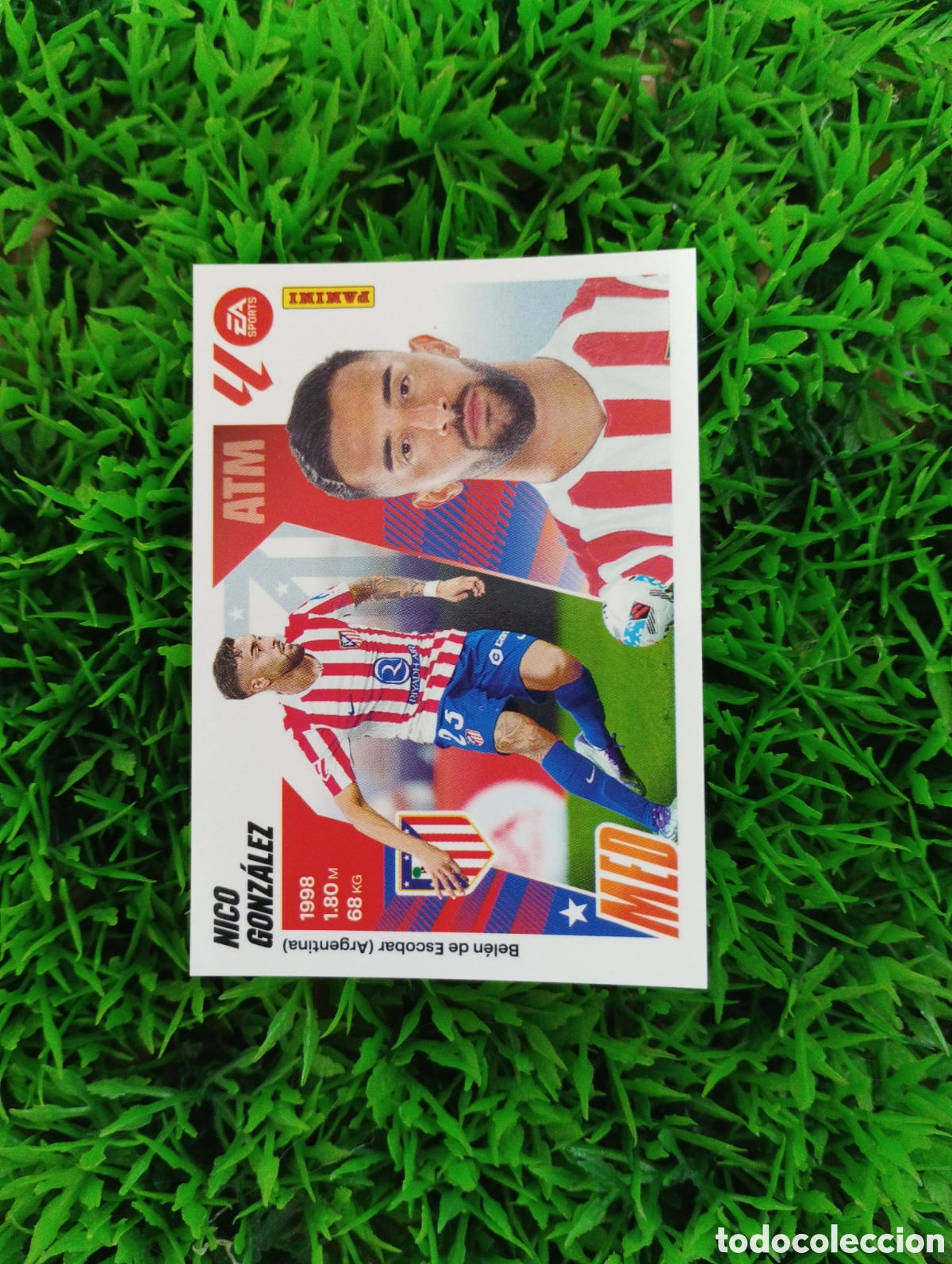 Cromos de F&uacute;tbol: Nico Gonzalez Atletico De Madrid Liga Este 25-26 # 12 BIS NUNCA PEGADO