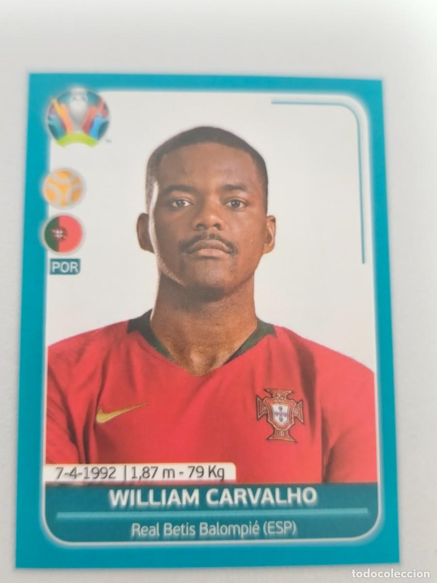Cromos de F&uacute;tbol: EURO 2020 PANINI PREVIEW POR 22 WILLIAM CARVALHO CRM1