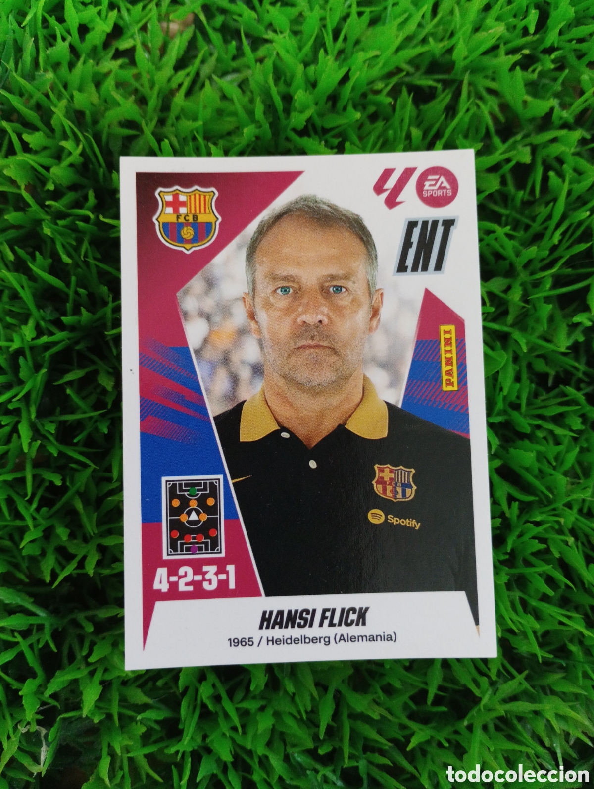 Cromos de F&uacute;tbol: Flick Barcelona Liga Este 25-26 # 2 NUNCA PEGADO