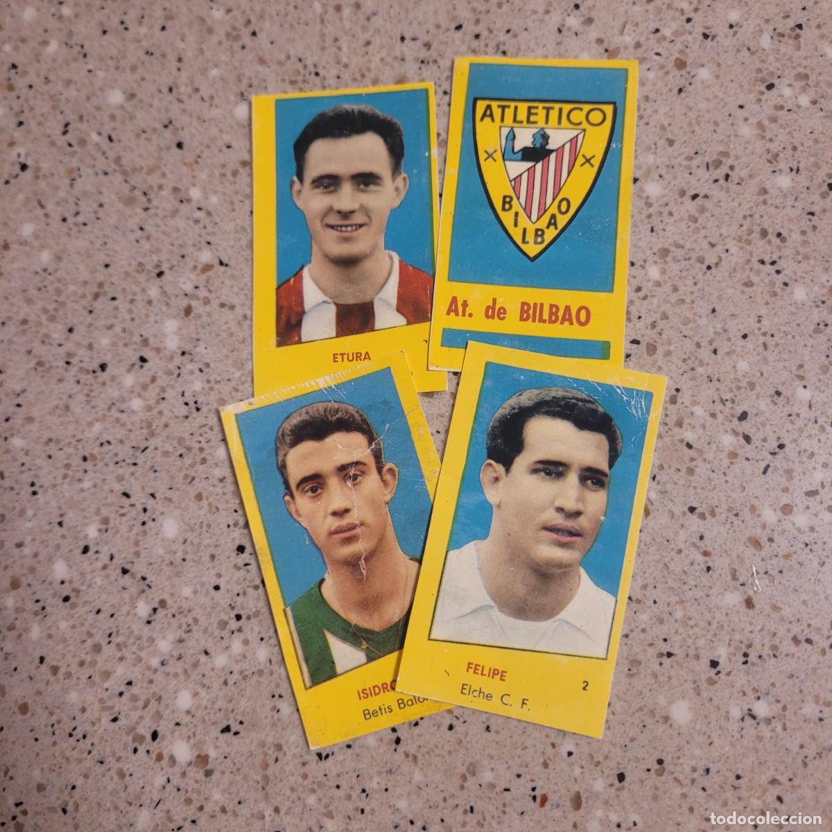 Cromos de F&uacute;tbol: LOTE CUATRO CROMOS CAMPEONES 1961- LEER COMENTARIOS