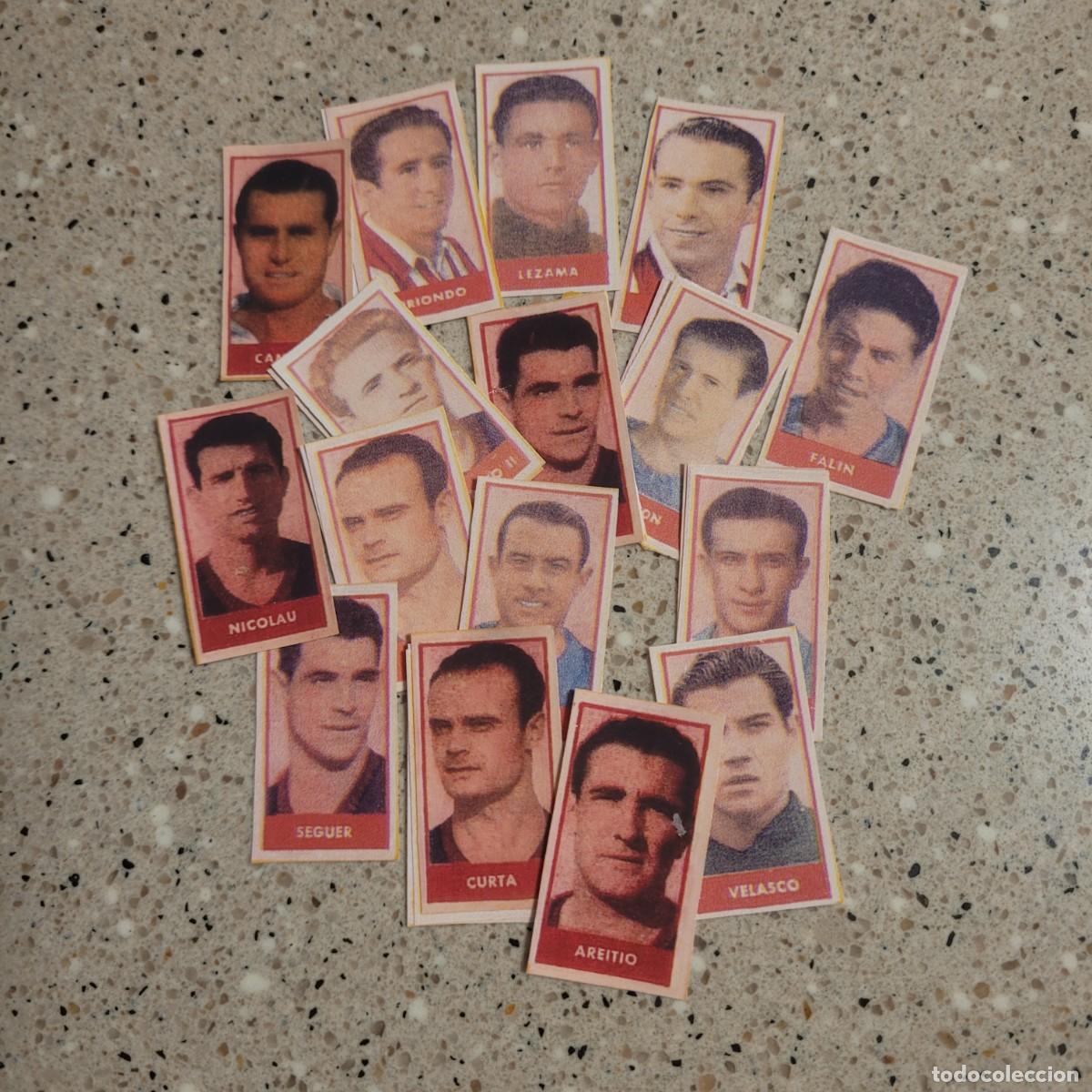 Cromos de F&uacute;tbol: LOTE 24 CROMOS DE PALMERA 1949. LEER CCOMENTARIOS