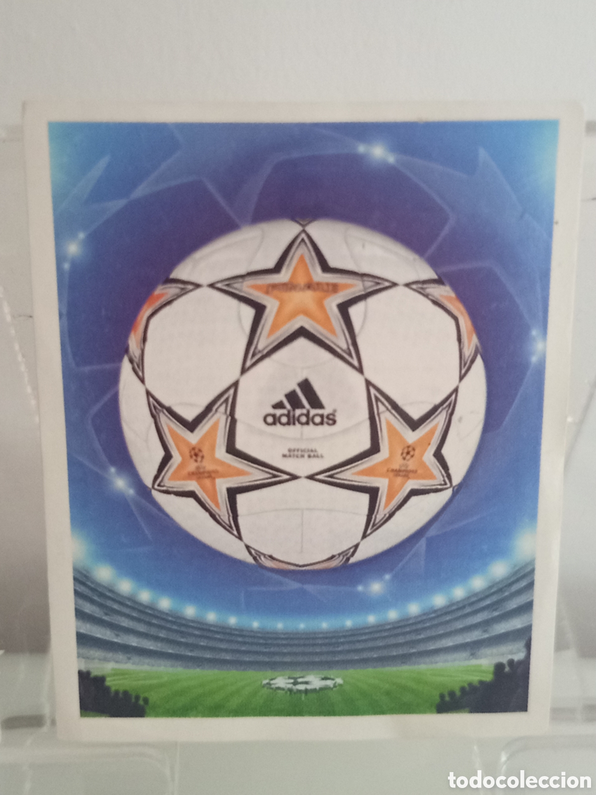 Figurine di Calcio: ❇️ CROMO ⚽ BAL&Oacute;N ADIDAS CHAMPIONS LEAGUE 3 2007 2008 07 08 UEFA CHAMPIONS LEAGUE PANINI SIN PEGAR ❇️