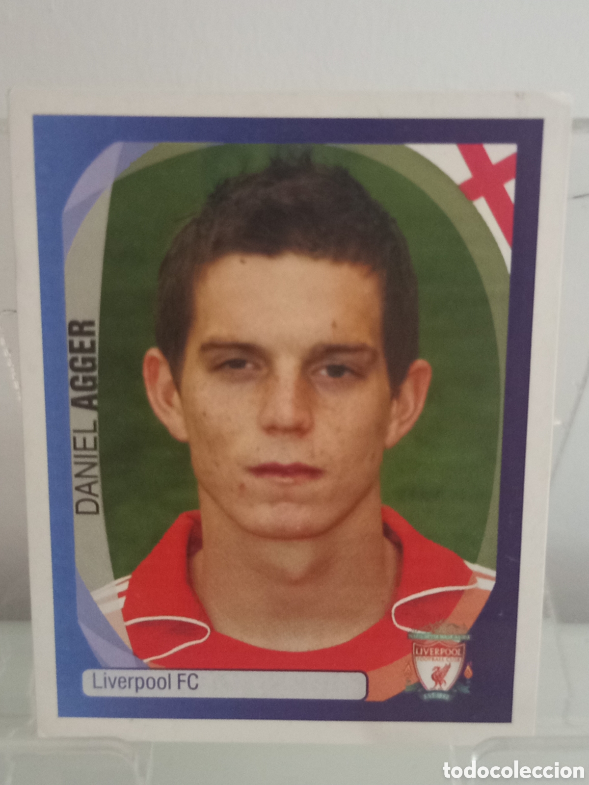 Cromos de F&uacute;tbol: ❇️ CROMO ⚽ AGGER LIVERPOOL 2007 2008 07 08 UEFA CHAMPIONS LEAGUE PANINI SIN PEGAR ❇️