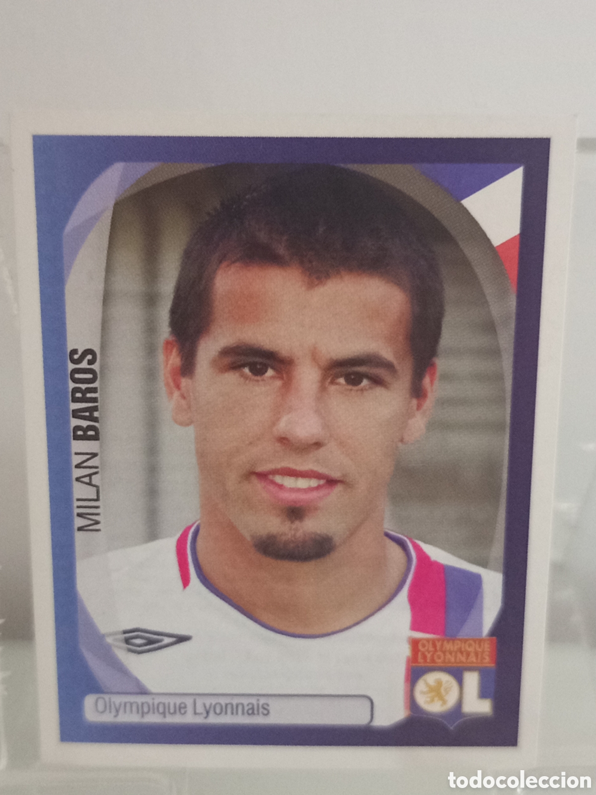 Cromos de F&uacute;tbol: ❇️ CROMO ⚽ BAROS OLYMPIQUE DE LYON 2007 2008 07 08 UEFA CHAMPIONS LEAGUE PANINI SIN PEGAR ❇️
